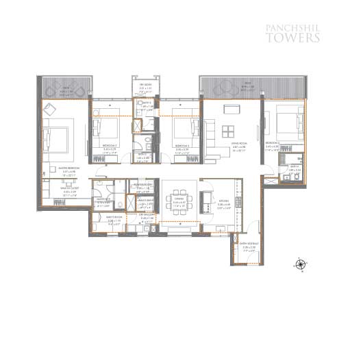 Tower F Typical Apartment