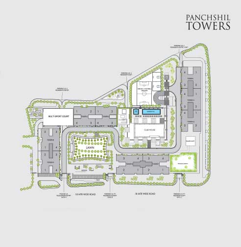 Towers Podium Layout
